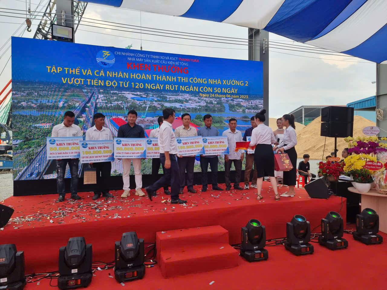 Nhà máy bê tông đúc sẵn đi vào hoạt động chính thức - Hình 8