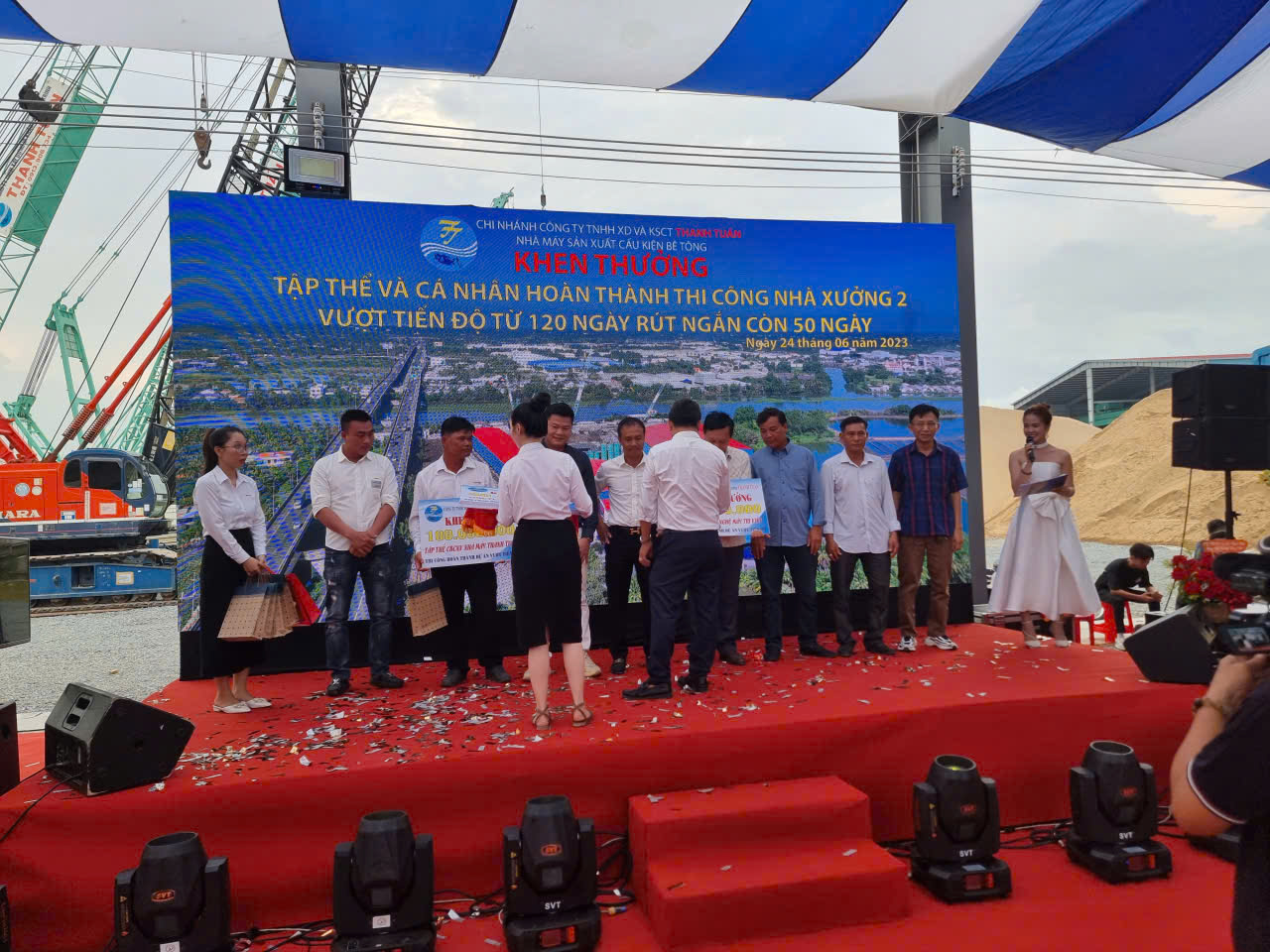 Nhà máy bê tông đúc sẵn đi vào hoạt động chính thức - Hình 7